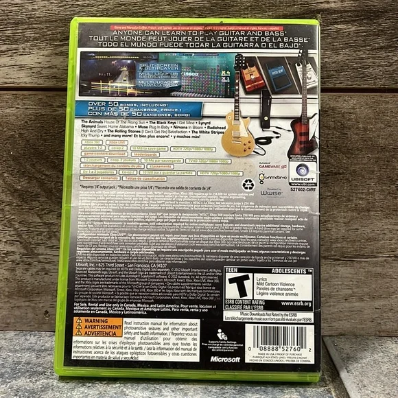 5 for $60 - Rocksmith for Xbox 360 - Picture 4 of 4